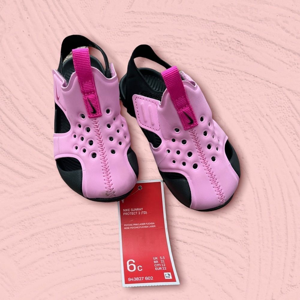 𝅺nike Sunray Protect 2 toddler sandal NWOB